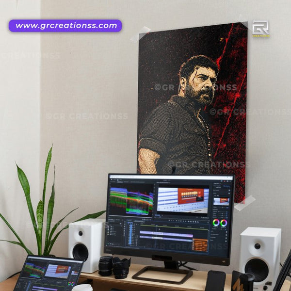 Mammootty wall posters-GR CREATIONSS-04 | Home decor | Malayalam movie posters