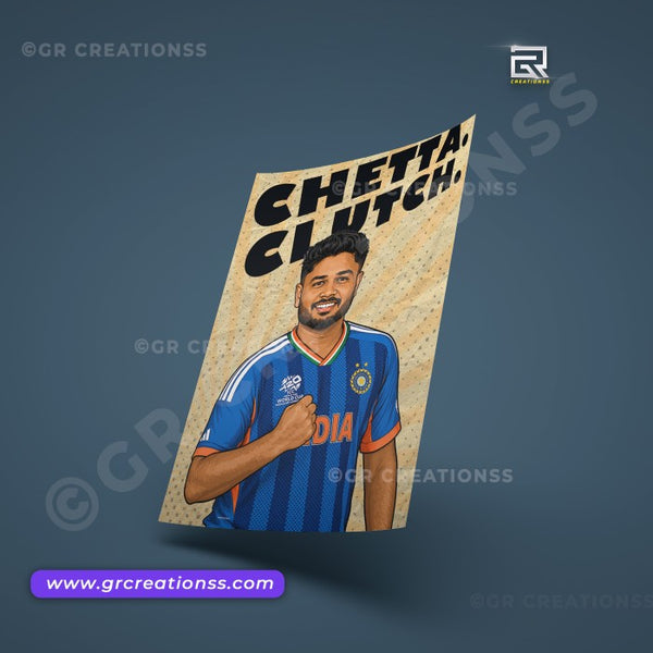 Cricket - wall posters- GR CREATIONSS-04 | Home decor | Sanjay SamsonPosters