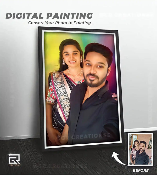 digital painting photo