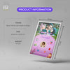 New born baby birthframe pink theme