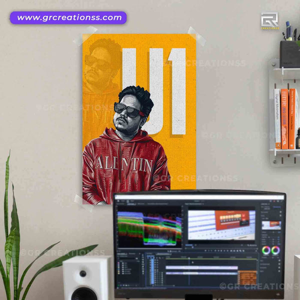 Yuvan shankar raja wall posters-13 |Home decor | Kollywood music Director posters