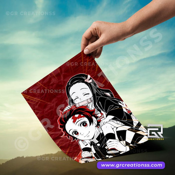 Demon Slayer - wall posters-GR CREATIONSS-02| Home decor | Anime posters