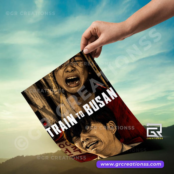 Train To Busan - wall posters-GR CREATIONSS-03 | Home decor | Korean Series Posters