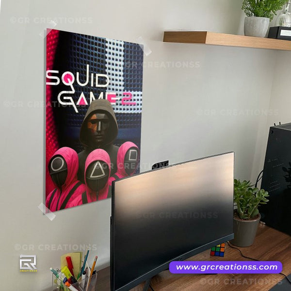 Squid Game- wall posters-GR CREATIONSS-05 | Home decor | Korean Series Posters