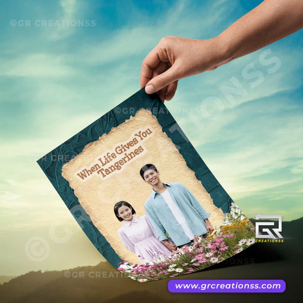 When Life Gives You Tangerines - wall posters-GR CREATIONSS-05 | Home decor | Korean Series Posters