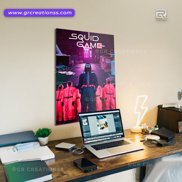 Squid Game- wall posters-GR CREATIONSS-06 | Home decor | Korean Series Posters