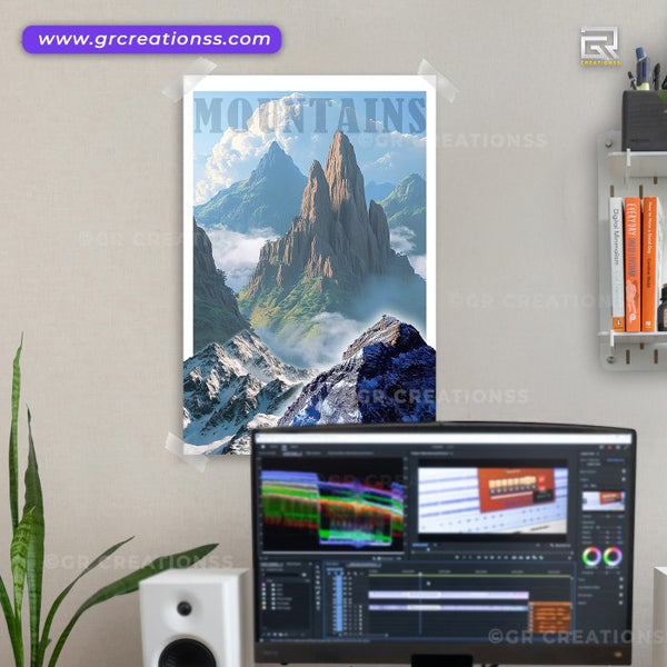 Nature - wall posters- GR CREATIONSS-06 | Home decor | Nature Inspired Posters