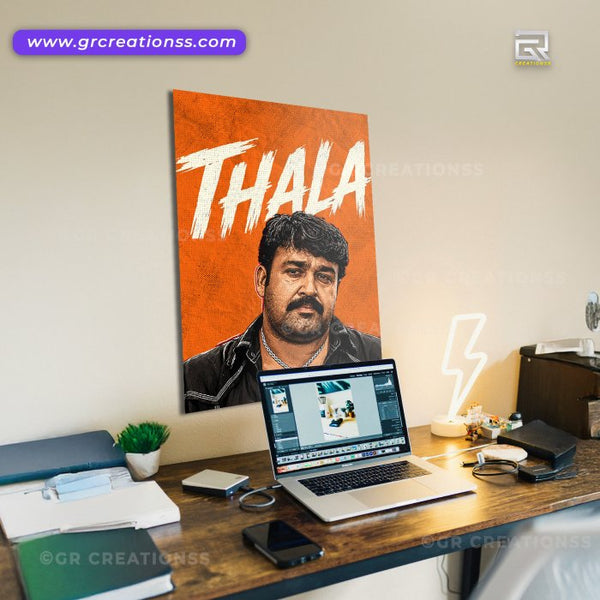 Mohanlal wall posters-GR CREATIONSS-06 | Home decor | Mollywood posters