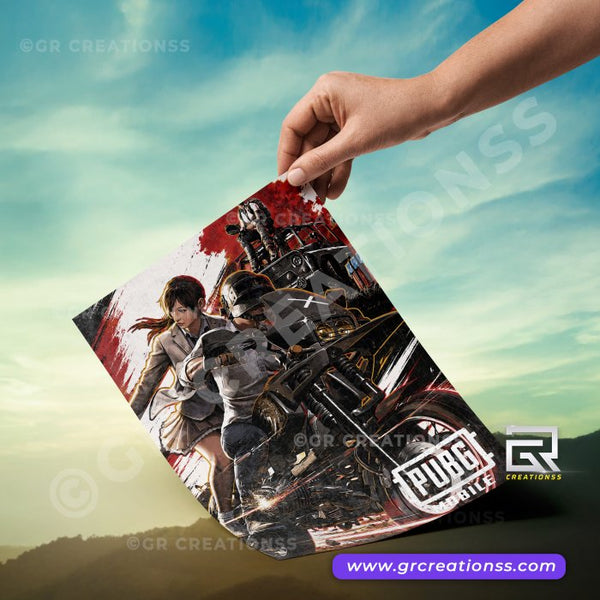 Pubg - wall posters-GR CREATIONSS-01 | Home decor | Game Posters