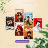 Mohanlal - Aesthetic - wall posters- GR CREATIONSS-Set -02 (6 pics)| Home decor |Lalettan posters