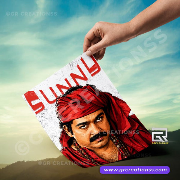 Mohanlal wall posters-GR CREATIONSS-02 | Home decor | Mollywood posters