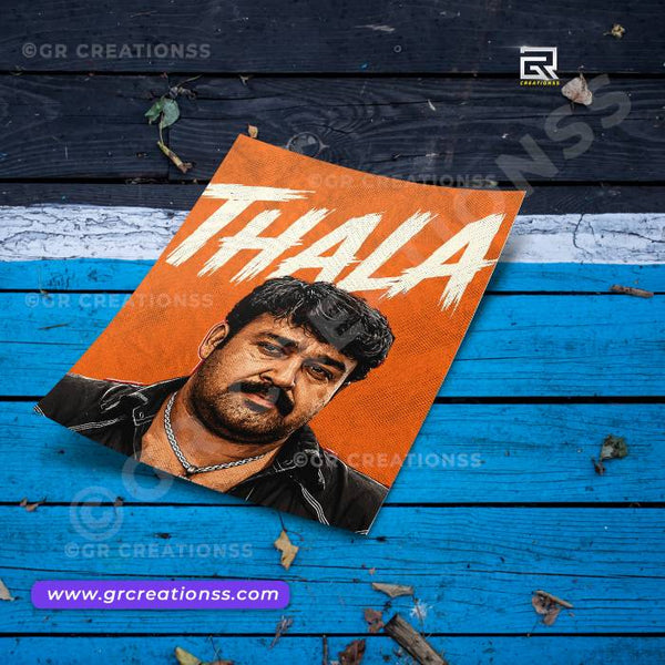 Mohanlal wall posters-GR CREATIONSS-06 | Home decor | Mollywood posters