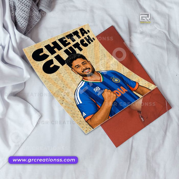 Cricket - wall posters- GR CREATIONSS-04 | Home decor | Sanjay SamsonPosters