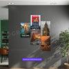 Travel - wall posters- GR CREATIONSS-Set -01 (5 pics)| Home decor | Adventure posters