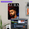 Hardik Pandya - wall posters- GR CREATIONSS-08 | Home decor |Hitter - Cricketposters