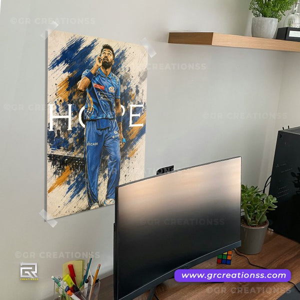 Hardik Pandya - wall posters- GR CREATIONSS-09 | Home decor |Hitter - Cricketposters