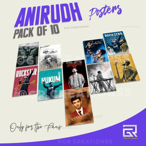 Anirudh Music Legend Poster
