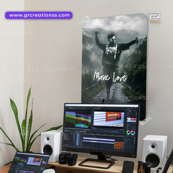 Anirudh Ravichander Iconic Wall Poster