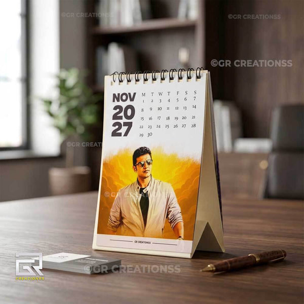 Legend actorPuneeth Rajkumar theme Table Calendar 2027 Online | GR CREATIONSS
