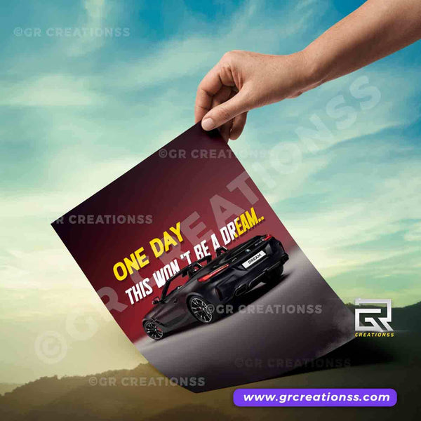 BMW car poster-08 | Home decor | Car poster