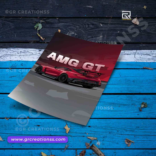 Car wall posters design-04 | Home decor | Car poster for machine lovers
