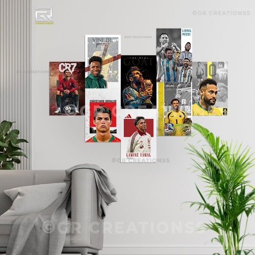 Football Star Wall Art