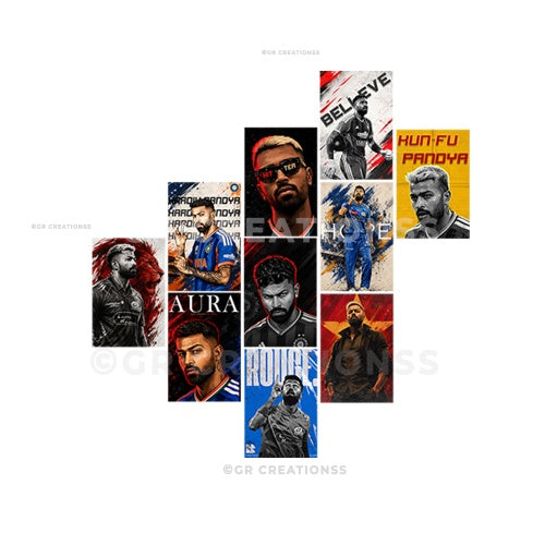 Hardik Pandya Game Changer Art