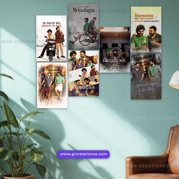 Meiyazhagan Artistic Wall Poster