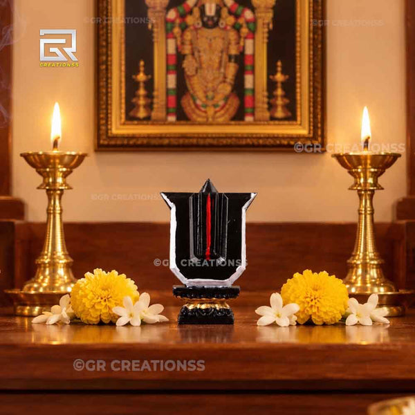 Thirunamam Thilak Idol 3D - 4 inch height by GR CREATIONSS
