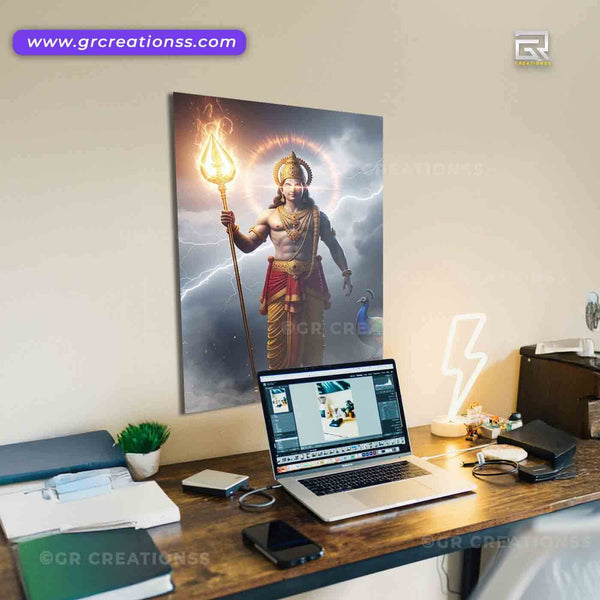 Lord Murugan wall posters-01 | home decor | Hindu god wall posters online