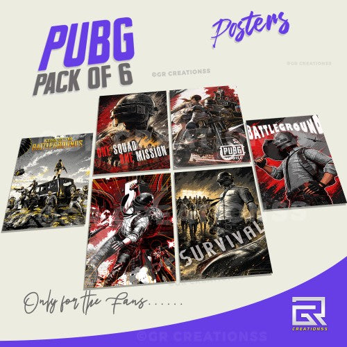 PUBG Battle Royale Posters