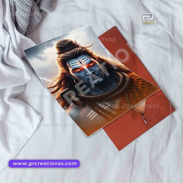 Mahadeva wall posters-03 | home decor | Hindu god wall posters online