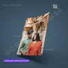 Sita Ramam Couple Aesthetic Poster