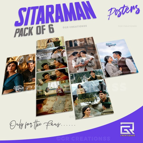 Sita Ramam Love Story Poster