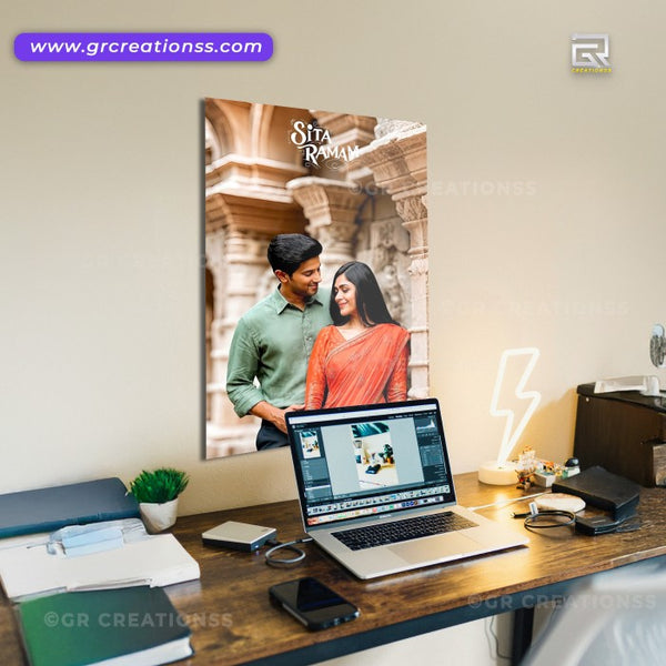 Sita Ramam Love Story Wall Poster