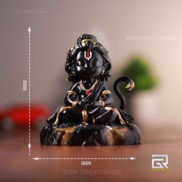 Little Hanuman 3D - 4 inch height by GR CREATIONSS
