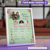 Three baby details frame grcreationss