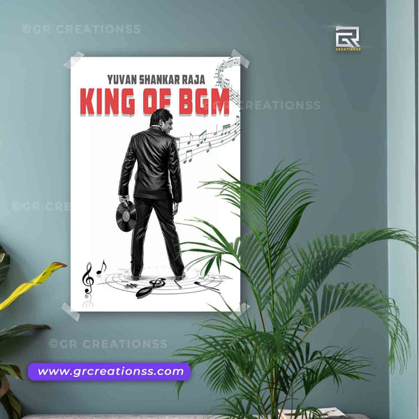 Yuvan shankar raja wall posters-08 |Home decor | Kollywood music Director posters
