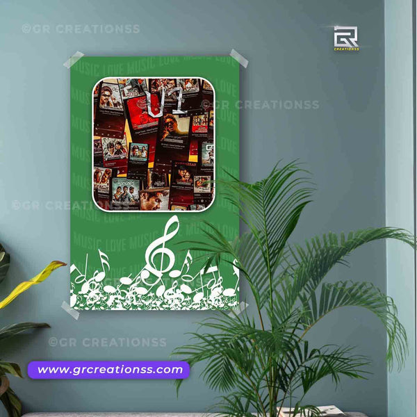 Yuvan shankar raja wall posters-09 |Home decor | Kollywood music Director posters
