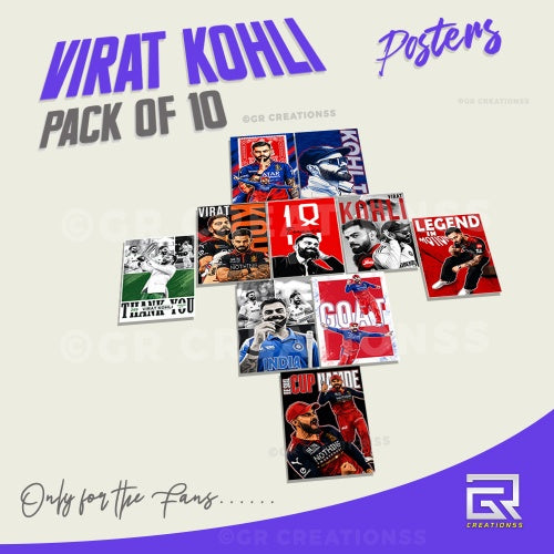 Virat Kohli GOAT Posters