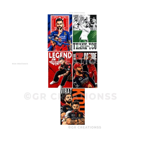 Virat Kohli King Posters
