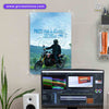 Traveller wall posters-07 | Home decor | Bike posters