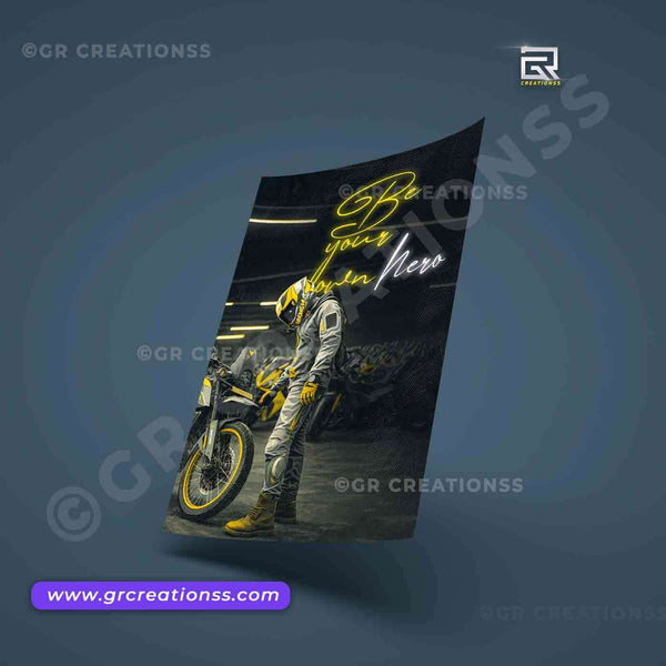 Traveller wall posters-09 | Home decor | Bike posters