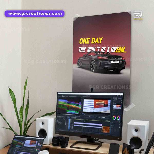BMW car poster-08 | Home decor | Car poster