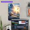 Hanuman wall posters-03 | wall decor | Hindu godwall posters