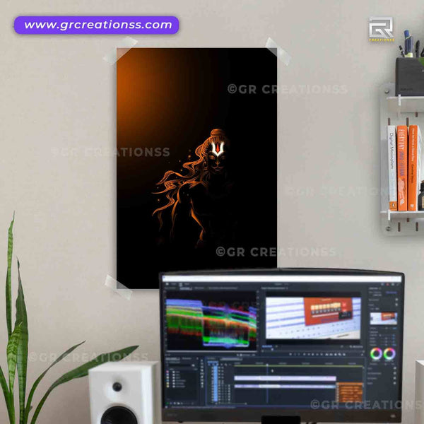 Hanuman wall posters-05 | wall decor | Hindu godwall posters