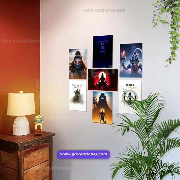 mahadeva wall poster