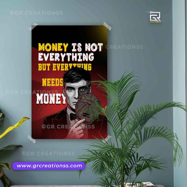 Money poster for wall-05 | home decor | Motivational wall posters