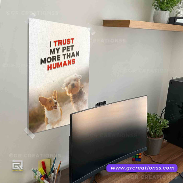 Pet wall posters -09 | Home decor | Dog / cat wall poster design Online