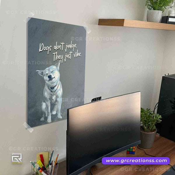 Pet wall posters -07 | Home decor | Dog / cat wall poster design Online